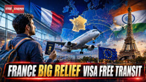 Indian travelers airport France visa free transit Shah Times