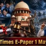 Shah Times newspaper front page 1 May 2026 with CISCE result and Supreme Court news