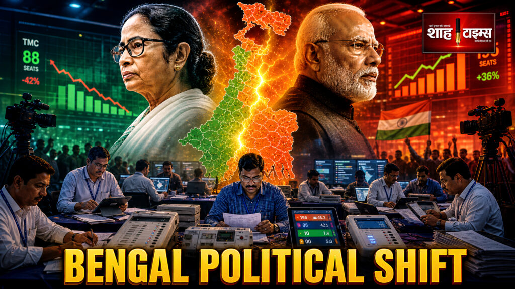 West Bengal election counting center with security and political tension Shah Times