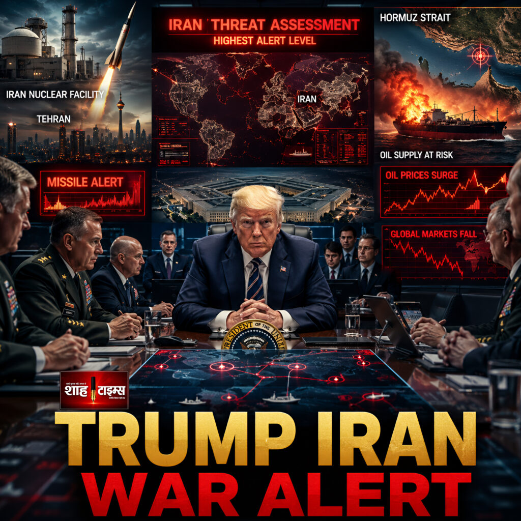 Shah Times Donald Trump discussing Iran military strategy with US national security team