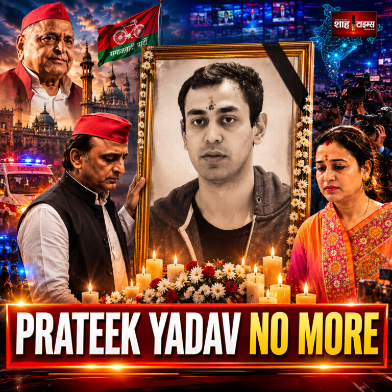 Shah Times report on Prateek Yadav Akhilesh Yadav brother death