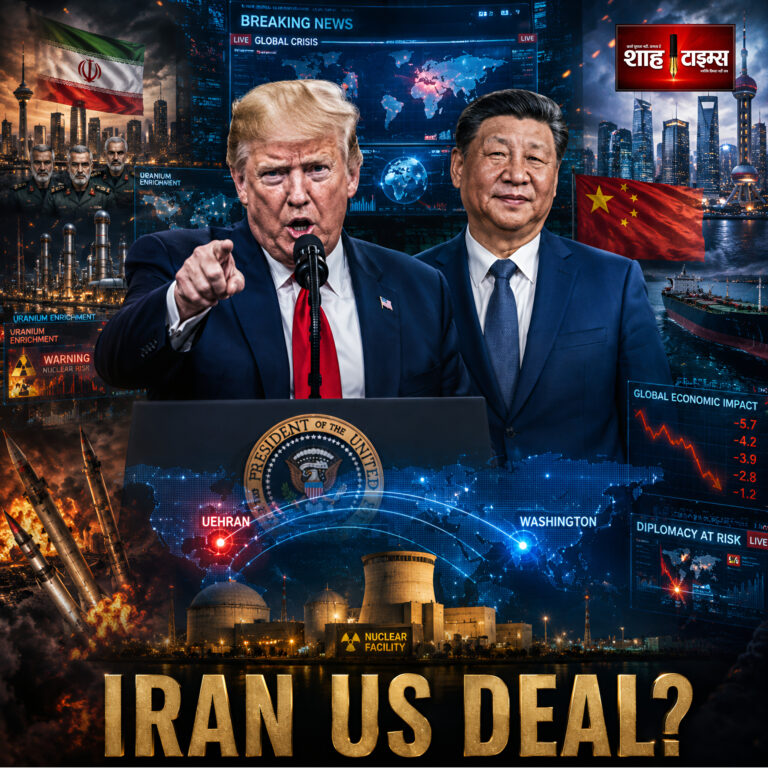 Shah Times Iran US conflict analysis with Donald Trump and Tehran nuclear talks visuals
