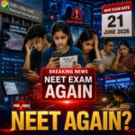Shah Times NEET UG 2026 re exam announcement with students and NTA visuals