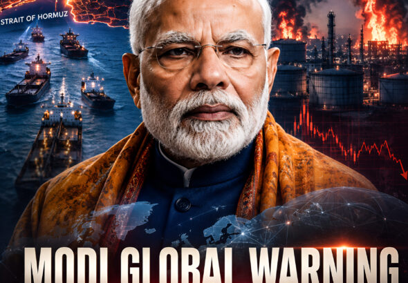 शाह टाइम्स की कवरेज में PM मोदी ने मिडिल ईस्ट युद्ध के असर और ग्लोबल इकॉनमी के डर पर चेतावनी दी