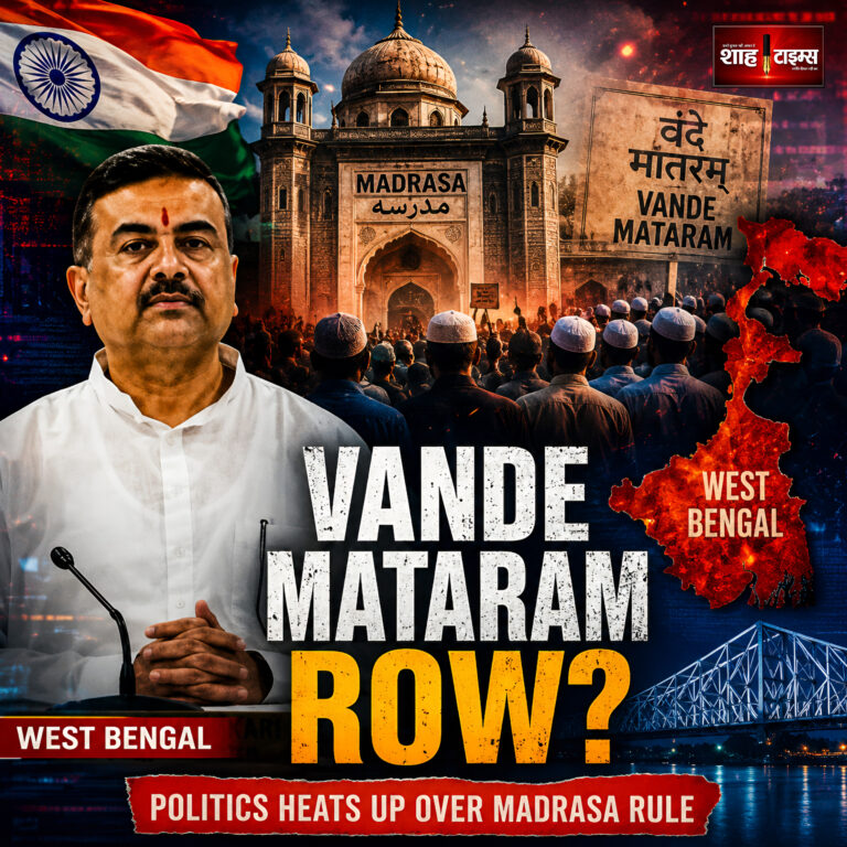 West Bengal Madarsa controversy over Vande Mataram rule by Shah Times