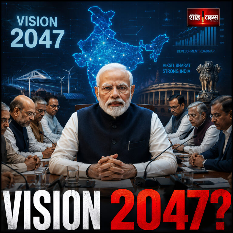 PM Narendra Modi chairing cabinet meeting in New Delhi for Vision 2047 agenda Shah Times