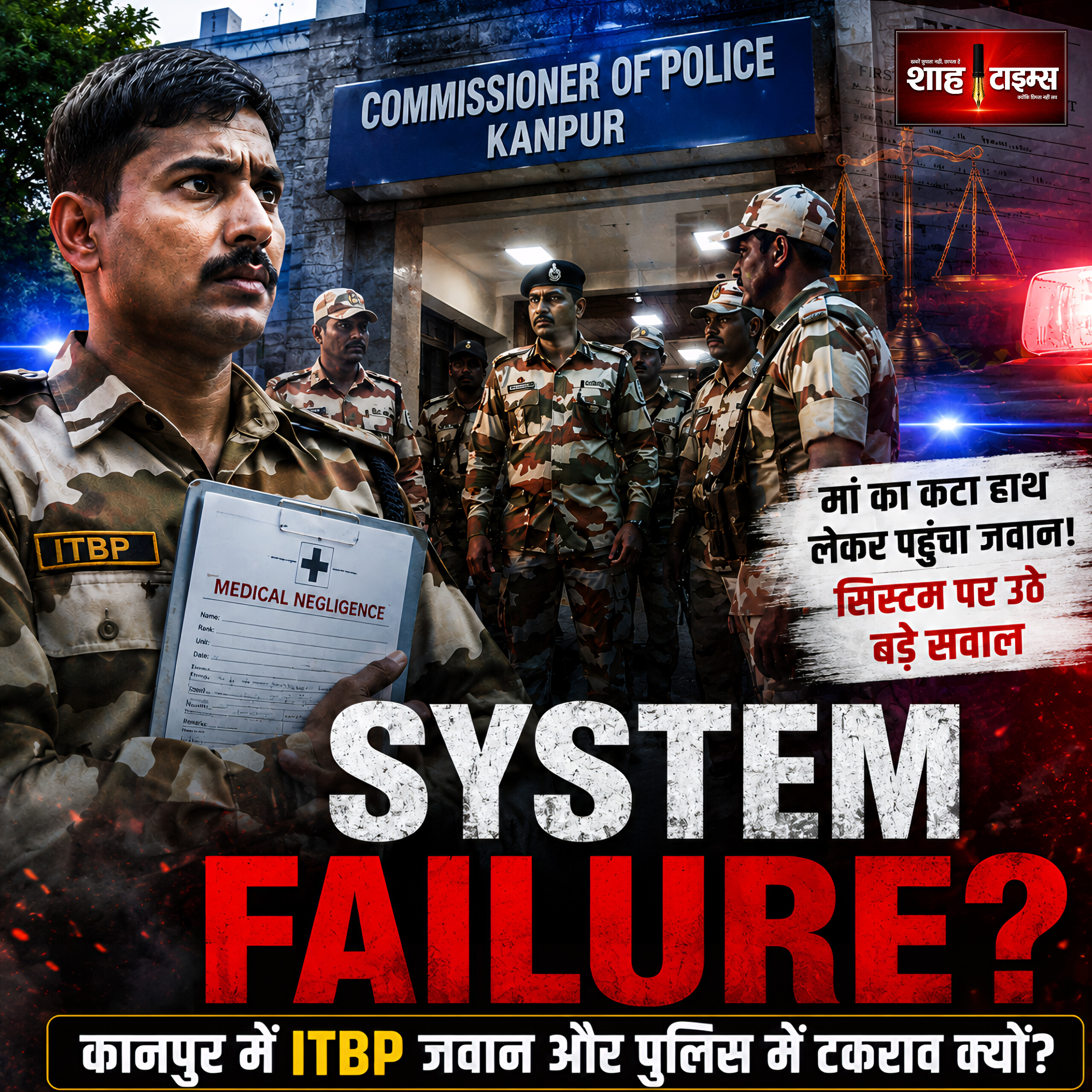 कानपुर में ITBP बनाम पुलिस? सच क्या है, सिस्टम पर बड़ा सवाल
