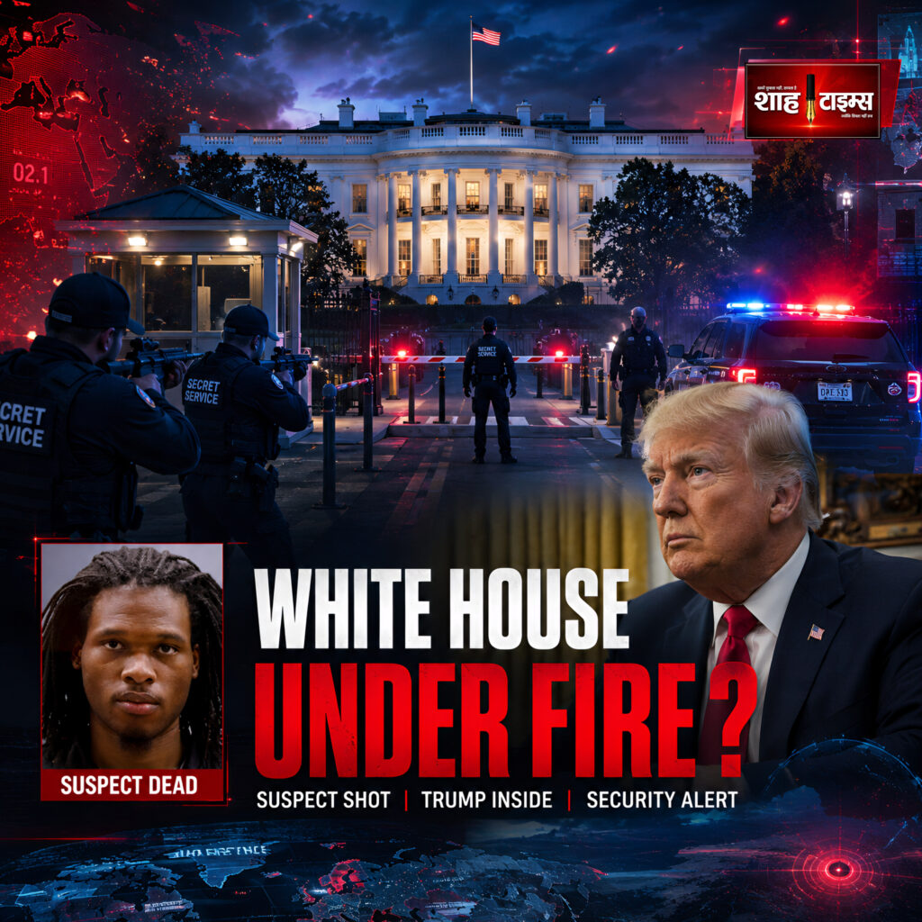 Shah Times White House security firing incident with Donald Trump inside White House