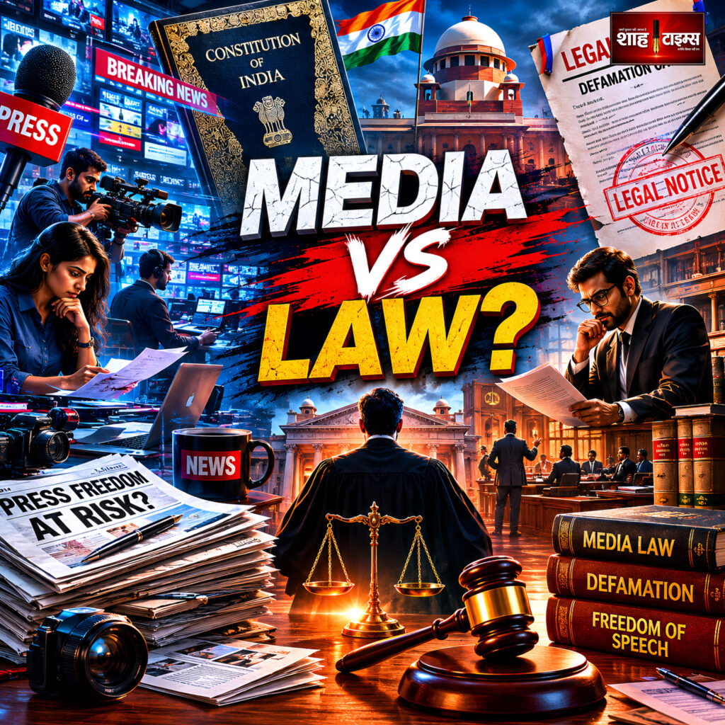 Shah Times editorial on media law and journalism in India