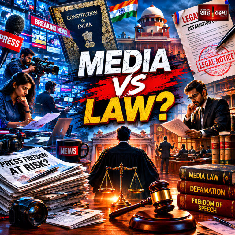 Shah Times editorial on media law and journalism in India