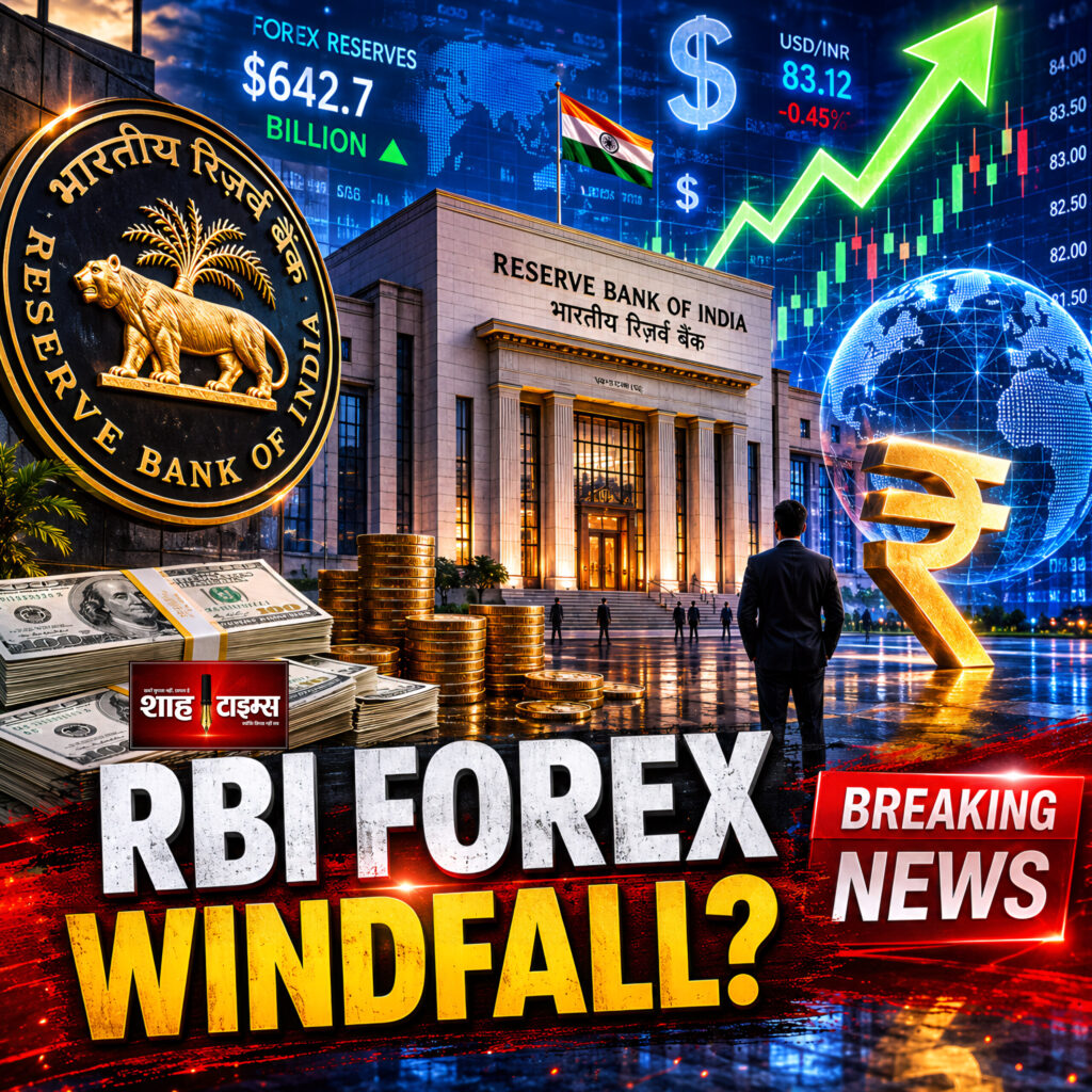Shah Times RBI Forex Earning 1.69 lakh crore rupees and Digital Currency outlook