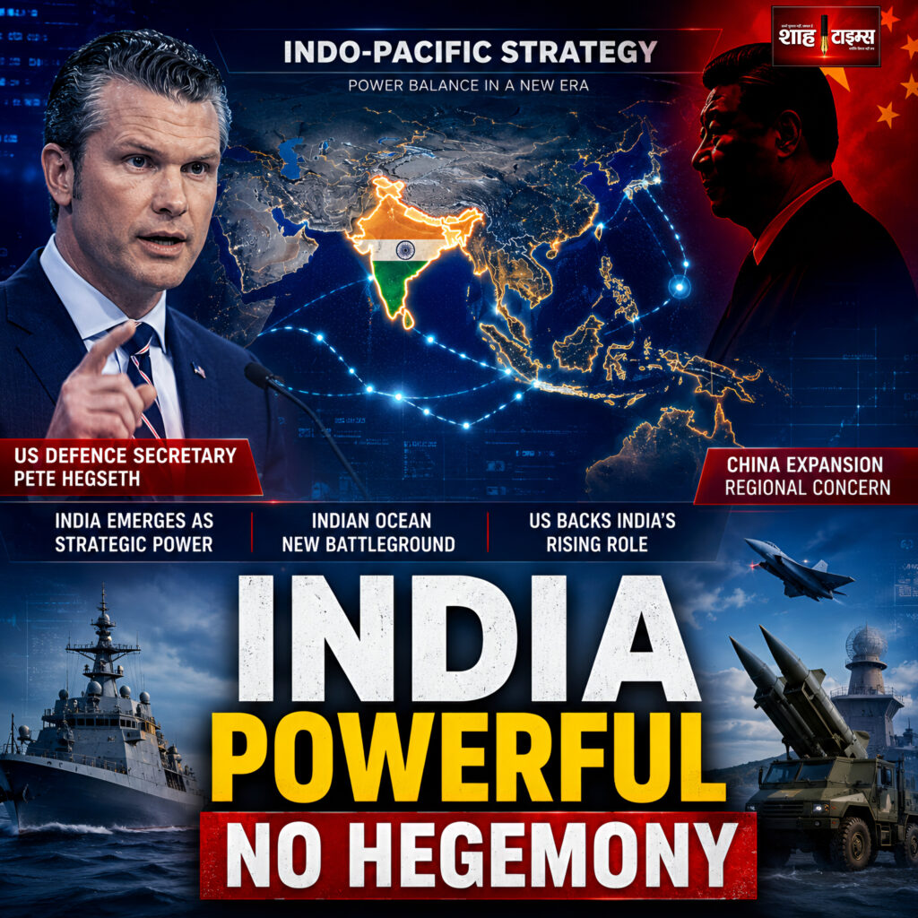 Shah Times analysis on India's growing strategic role in the Indo-Pacific region