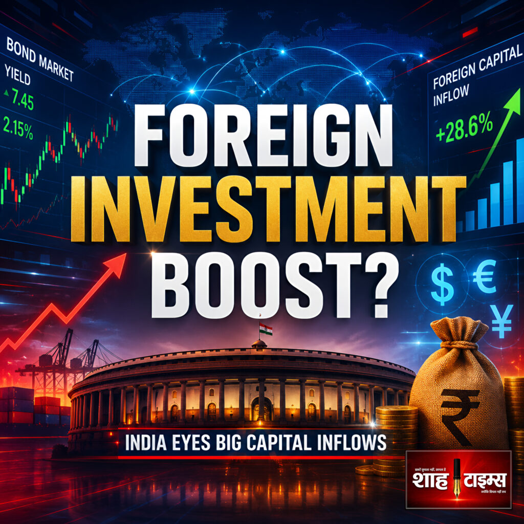 शाह टाइम्स: सरकार भारत के बॉन्ड मार्केट में विदेशी निवेशकों को आकर्षित करने के लिए सुधारों की योजना बना रही है।